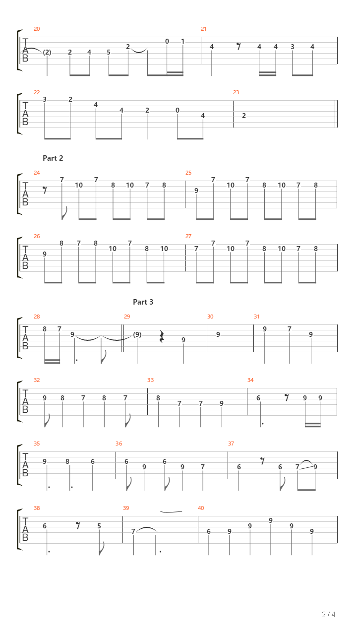 La Comparsa吉他谱