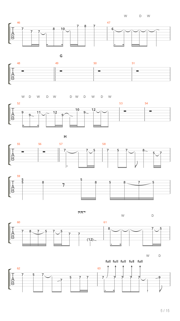 Various Cards吉他谱