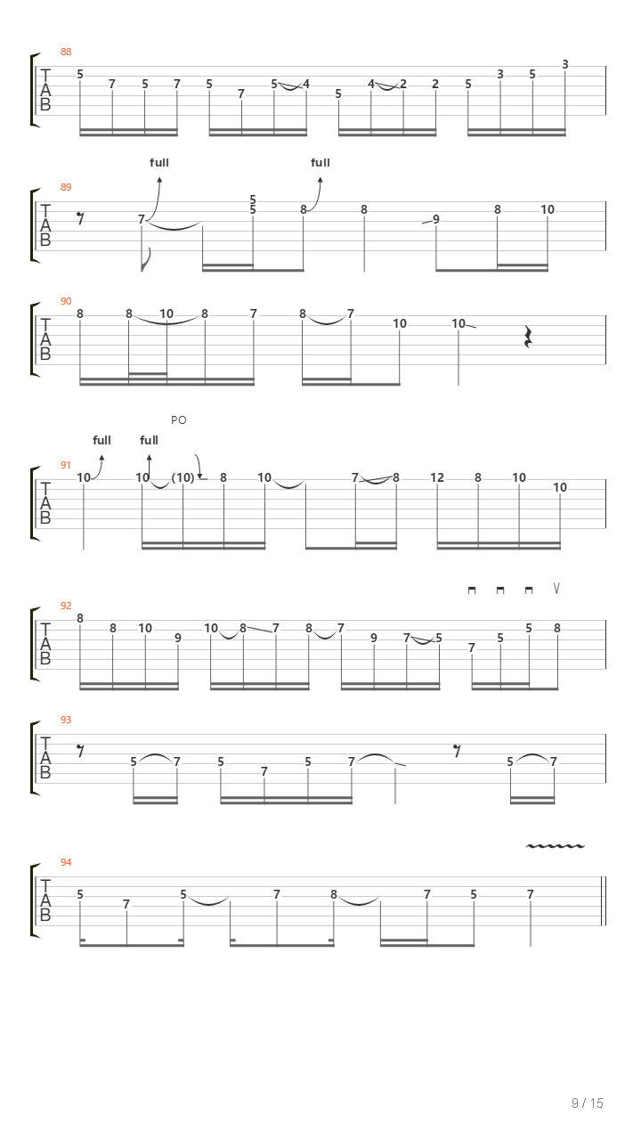 Various Cards吉他谱