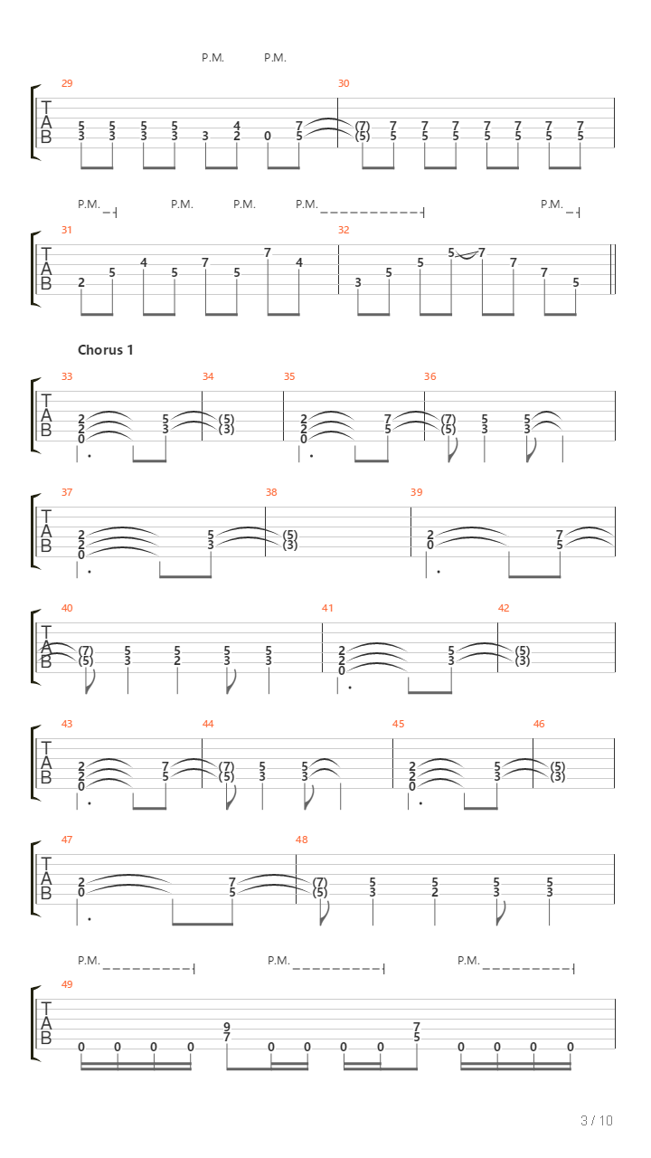 Rivers Of Destiny吉他谱