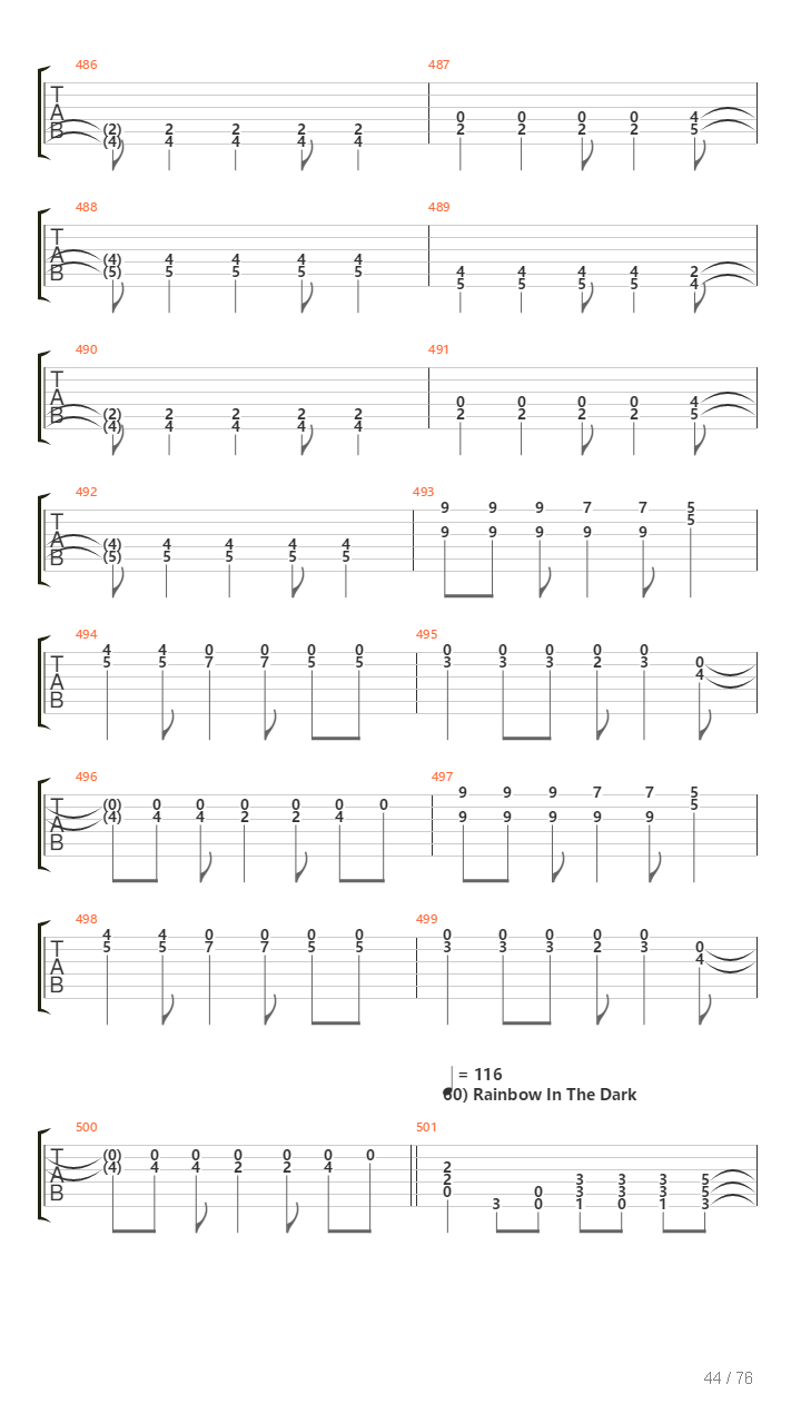 100 Greatest Guitar Riffs Of All Times吉他谱