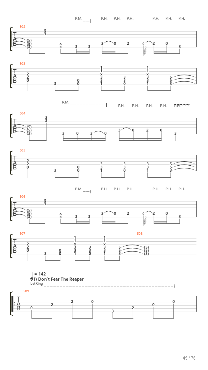 100 Greatest Guitar Riffs Of All Times吉他谱