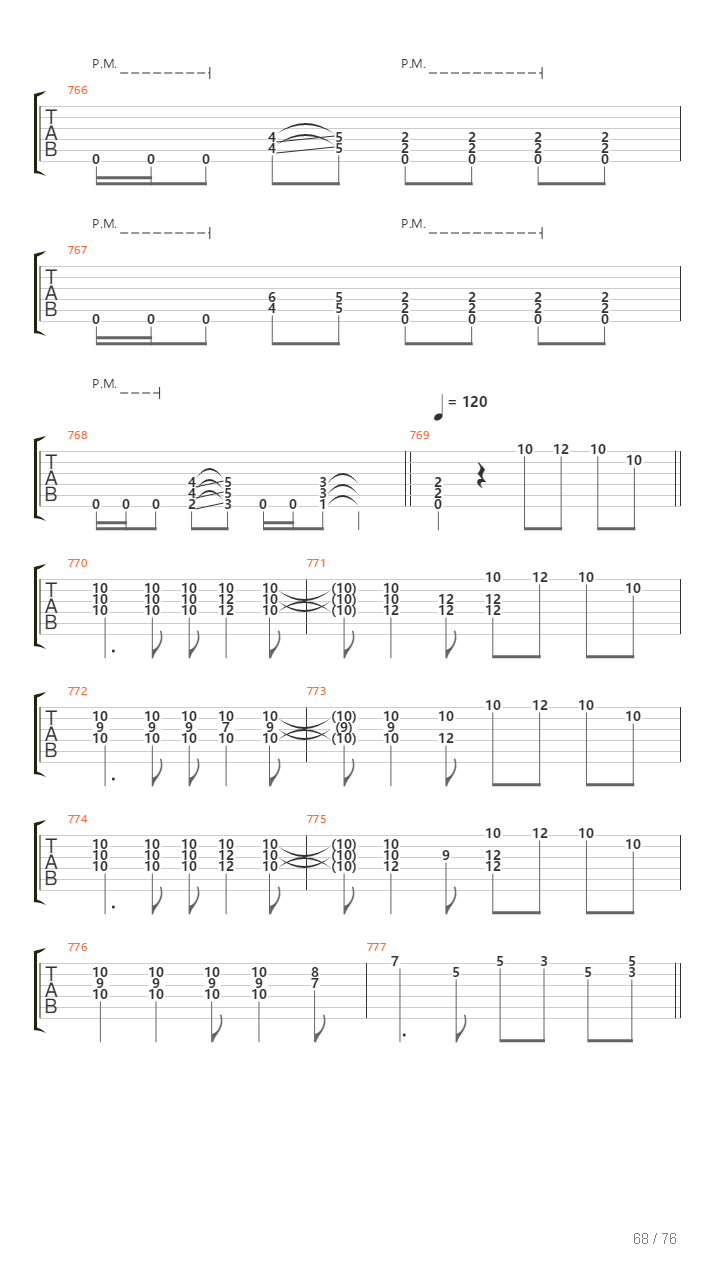 100 Greatest Guitar Riffs Of All Times吉他谱