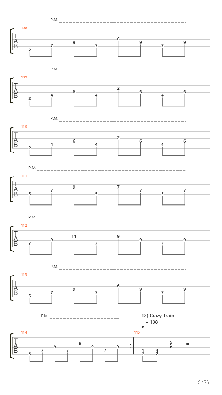 100 Greatest Guitar Riffs Of All Times吉他谱