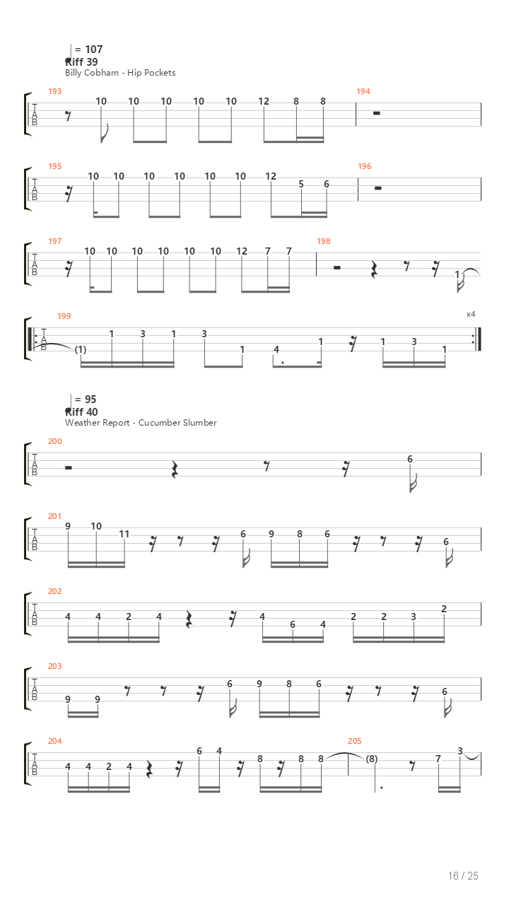 70S Bass Riffs吉他谱