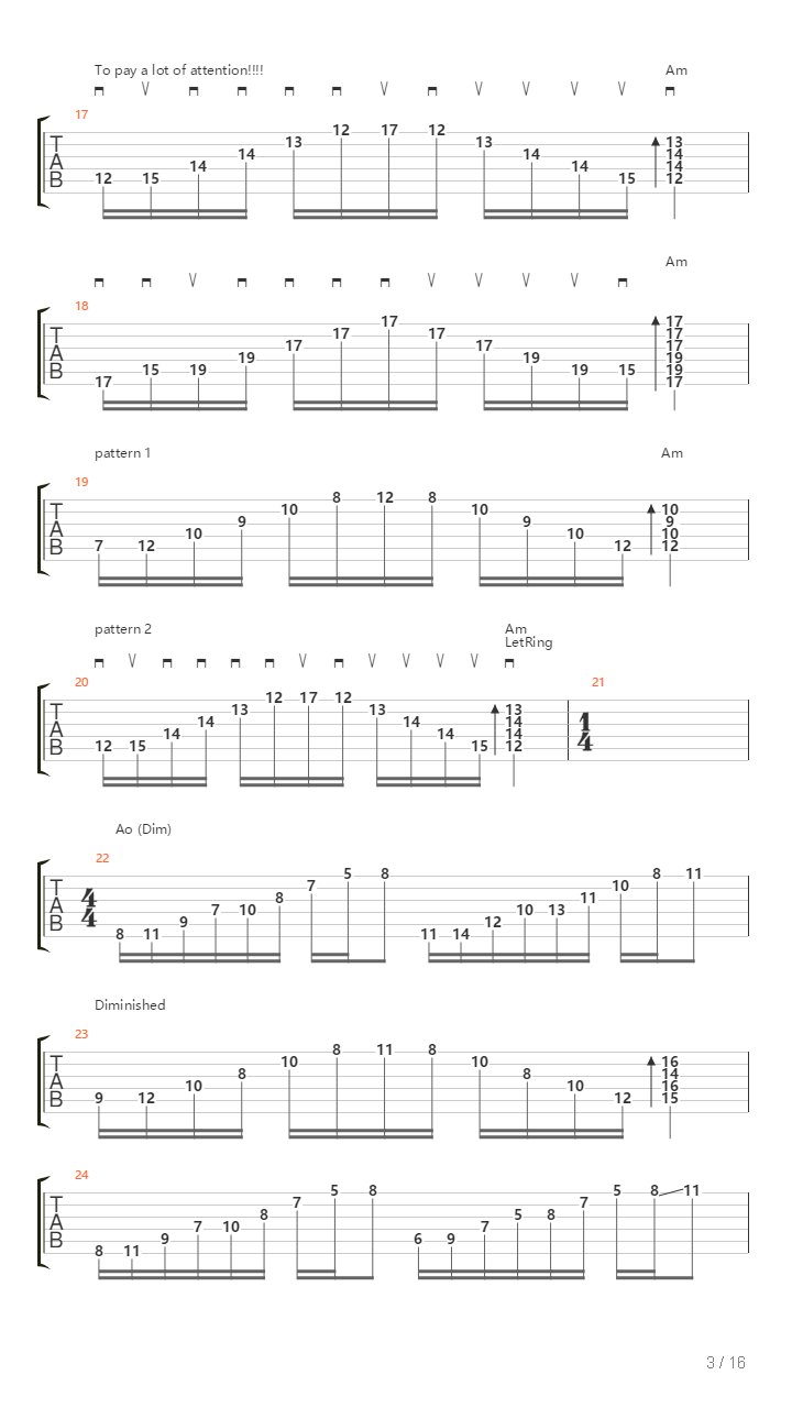 All About Sweep Picking Part 1吉他谱