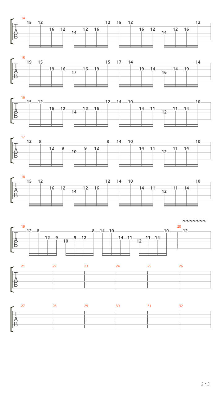 Andishia - 4 Finger Tapping Lesson吉他谱