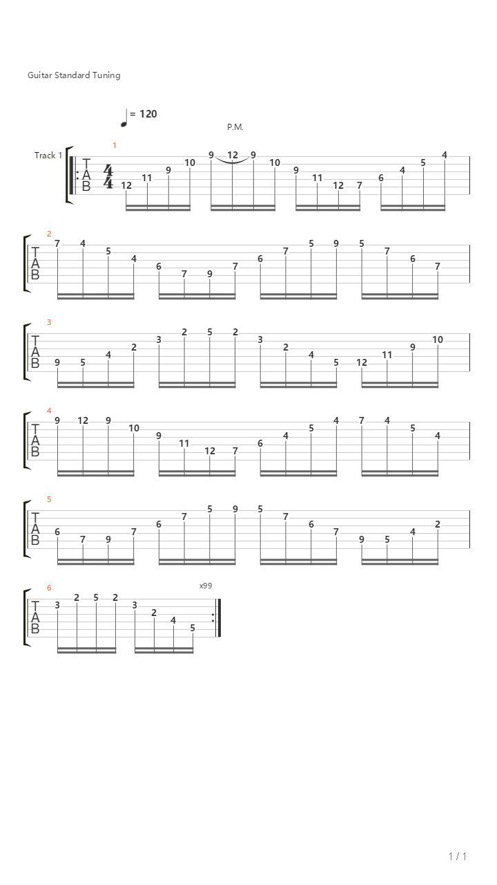 Basic Sweep Picking Exercises And Warm Ups吉他谱