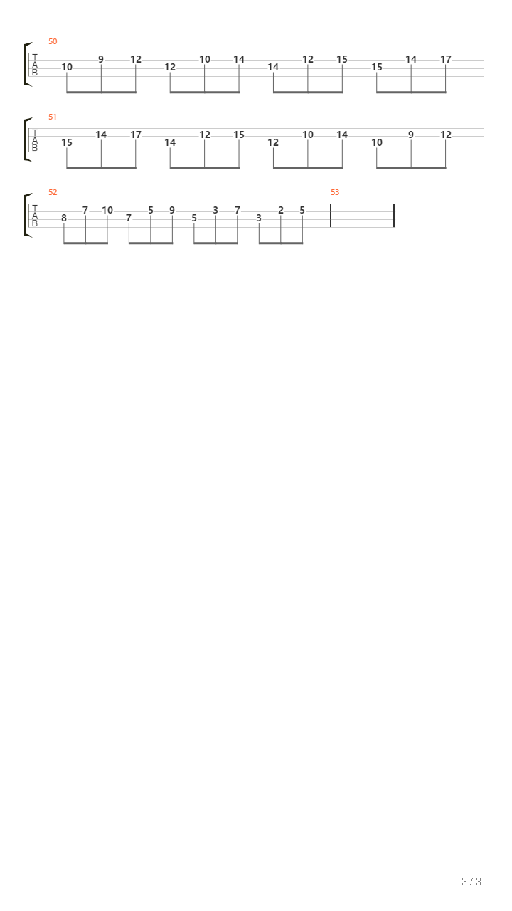 C Major Chord Progression Practice吉他谱