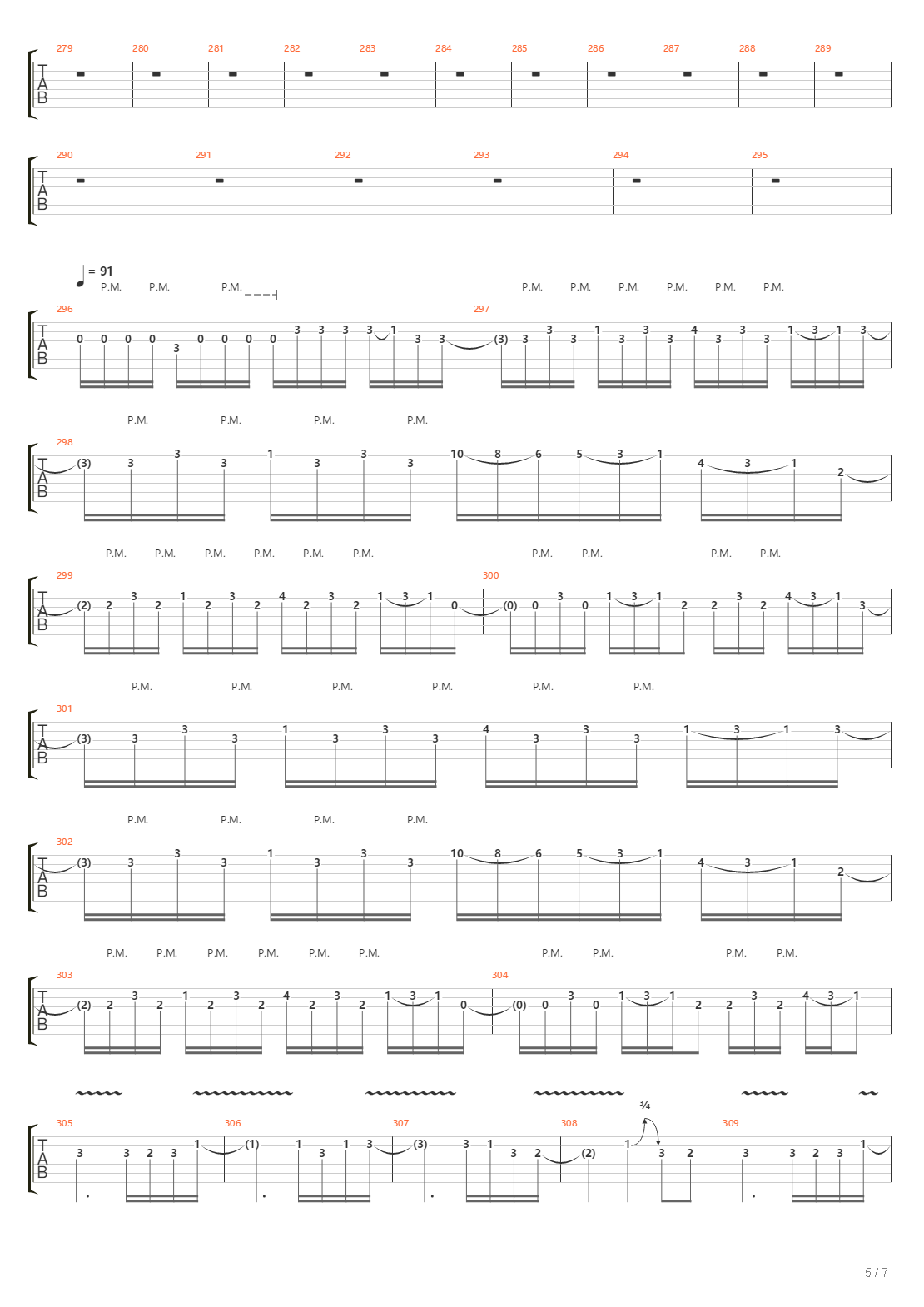 Different Solos吉他谱