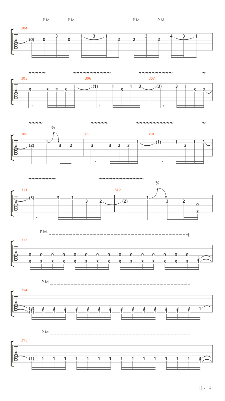 Different Solos吉他谱