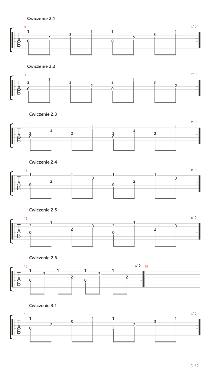 Fingerpicking Exercise吉他谱