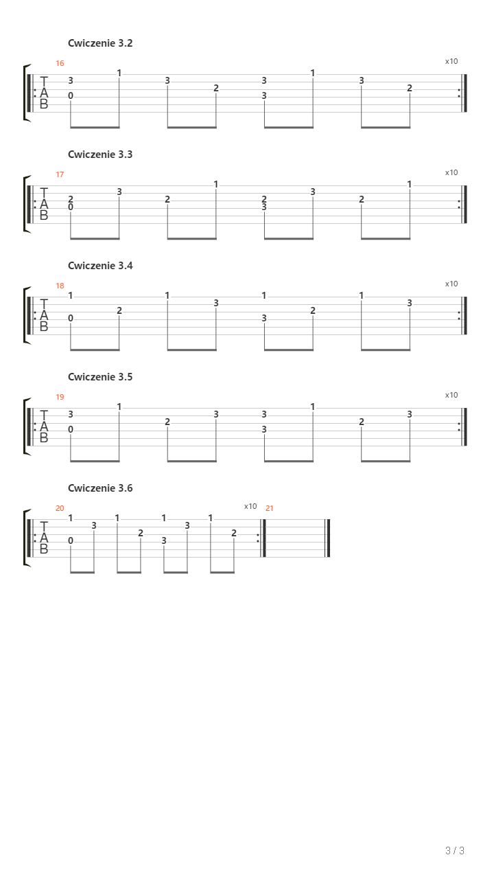 Fingerpicking Exercise吉他谱