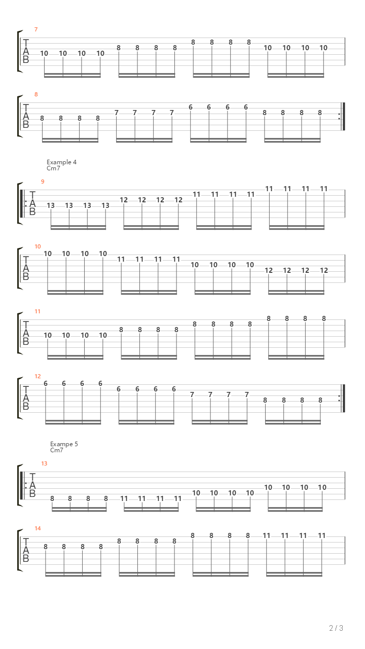 Chop Builder Round 2 Warm Up Alternate Picking 16Th Notes吉他谱