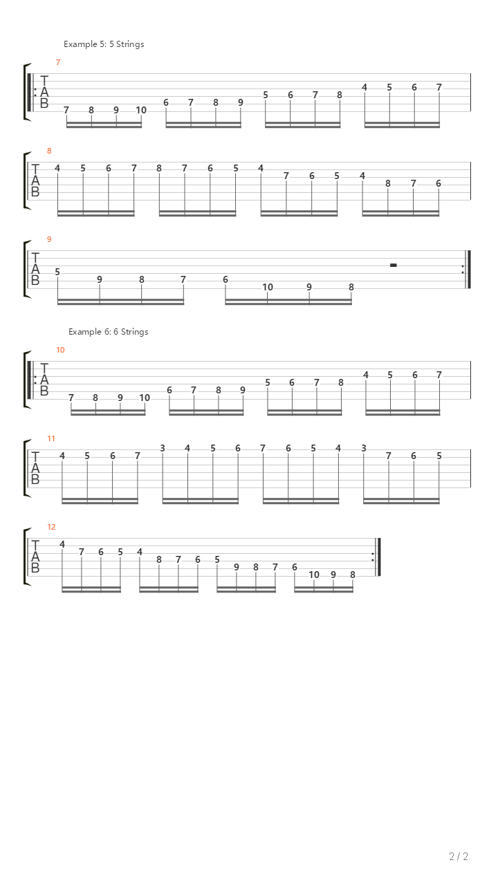 Chop Builder Round 6 Chromatic Exercises吉他谱