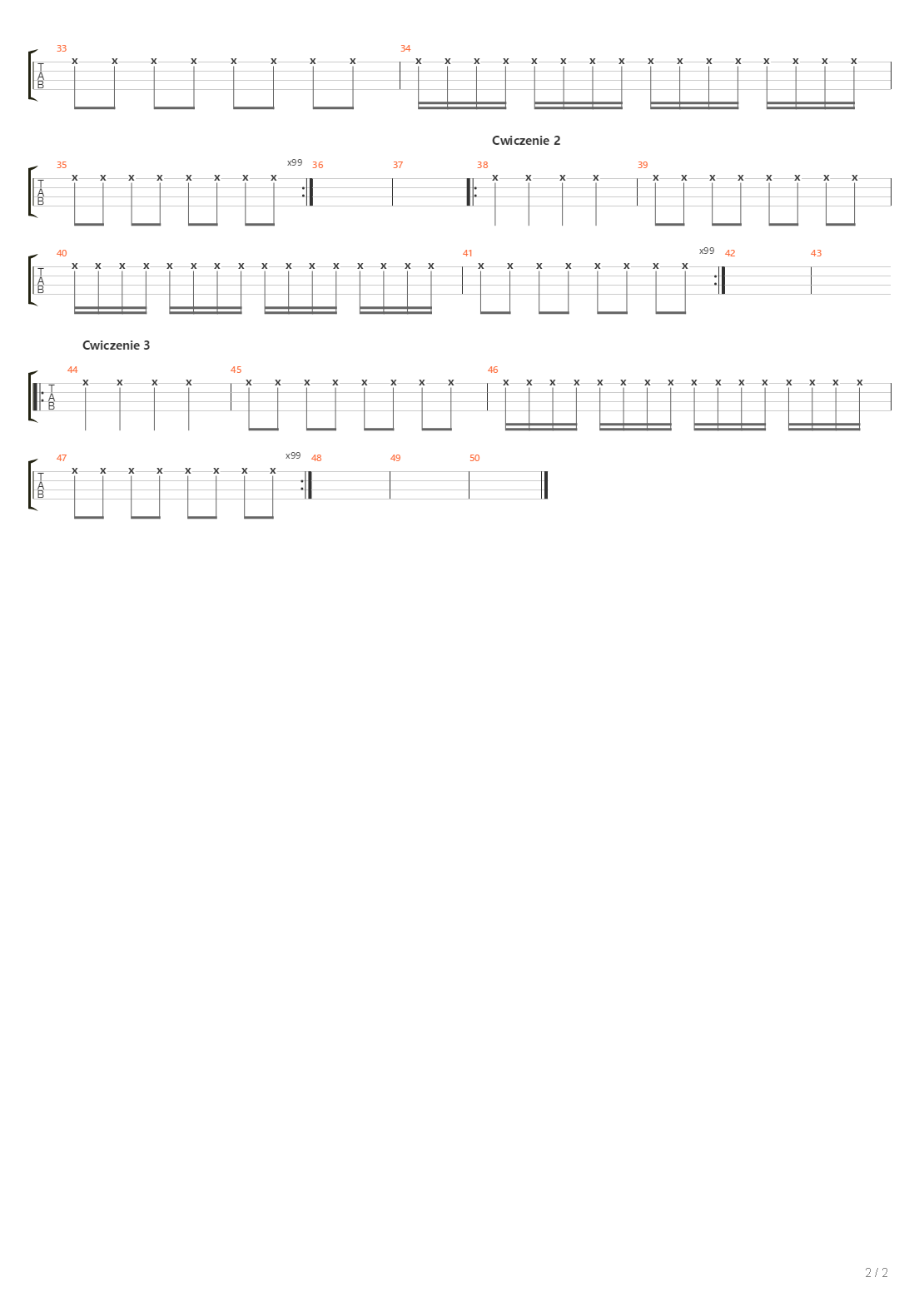 Rhythmical Subdivision Practice With Metronome吉他谱