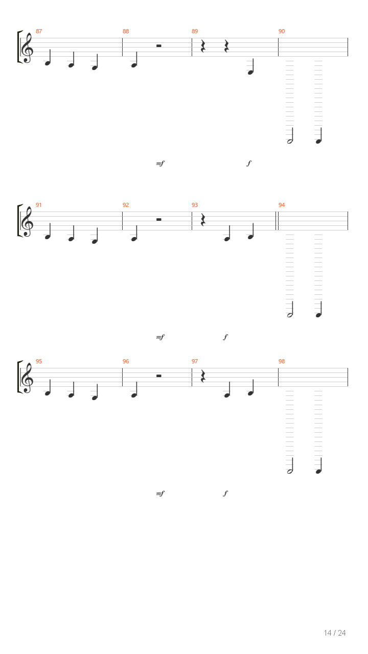 枯詩(Katr uta)吉他谱