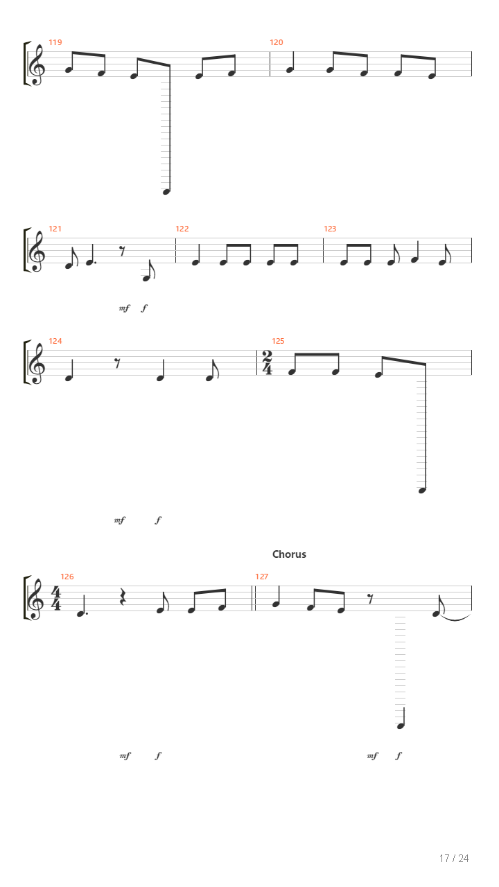 枯詩(Katr uta)吉他谱