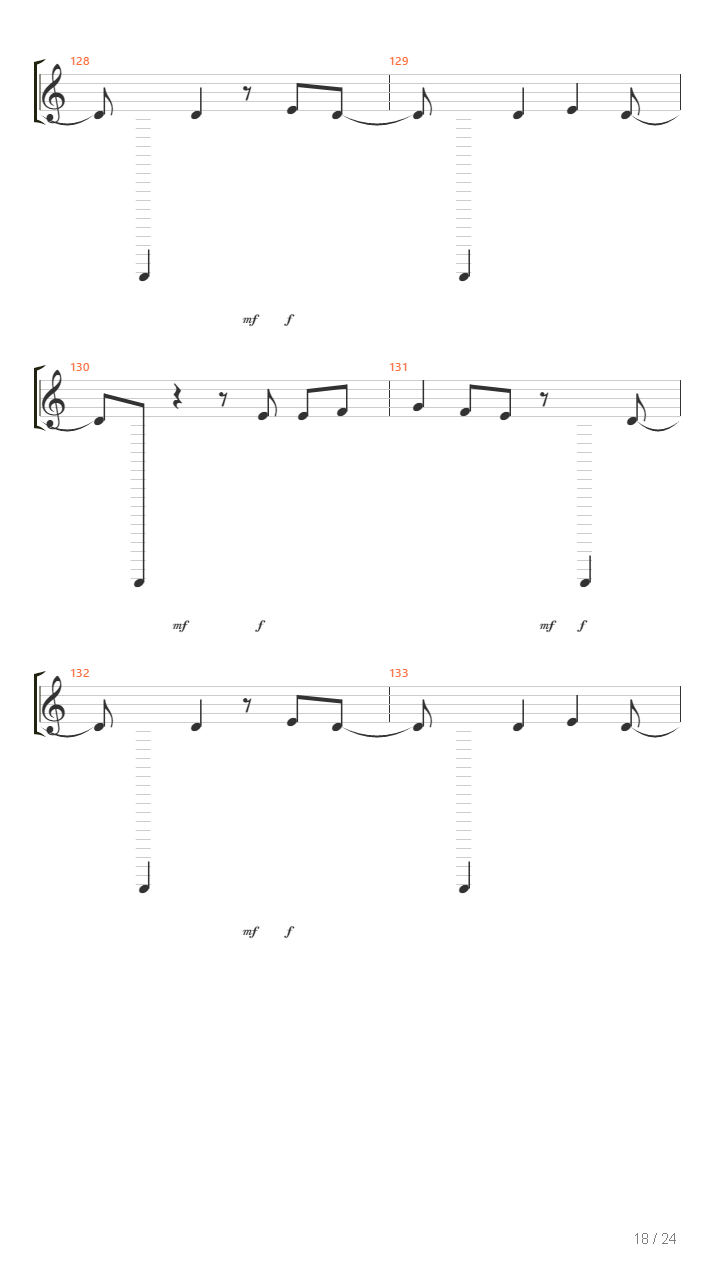 枯詩(Katr uta)吉他谱