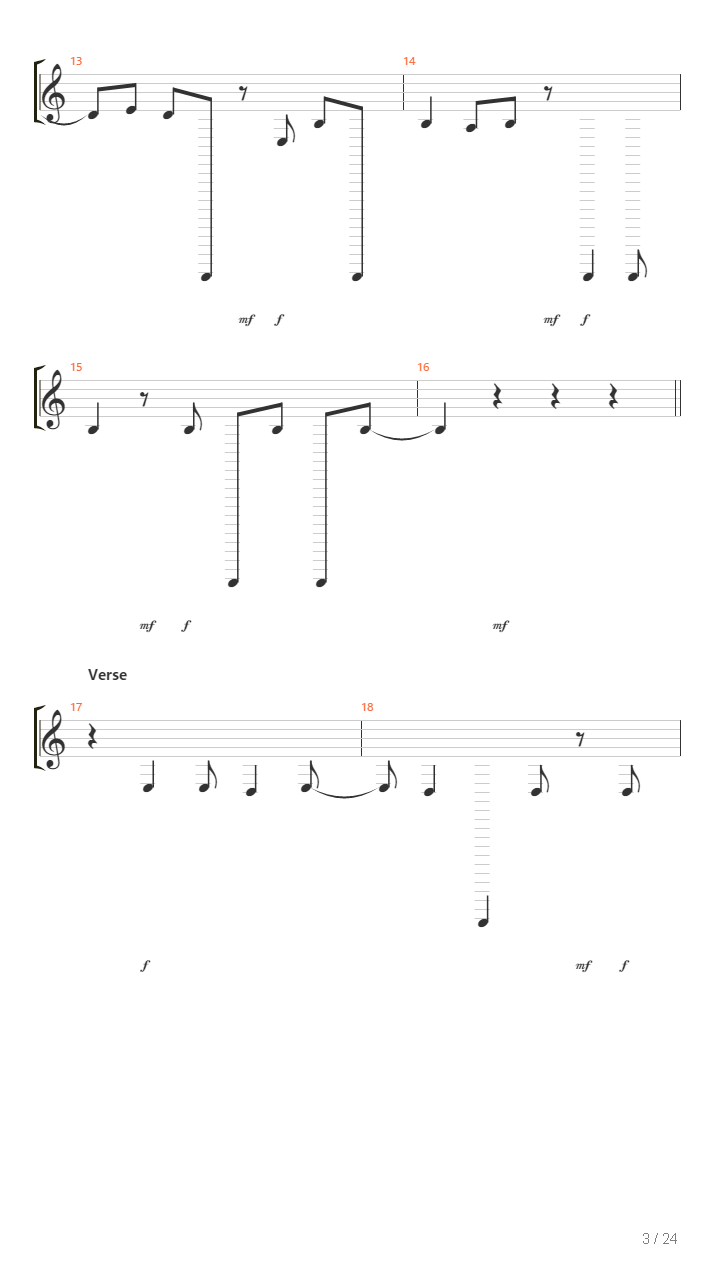 枯詩(Katr uta)吉他谱