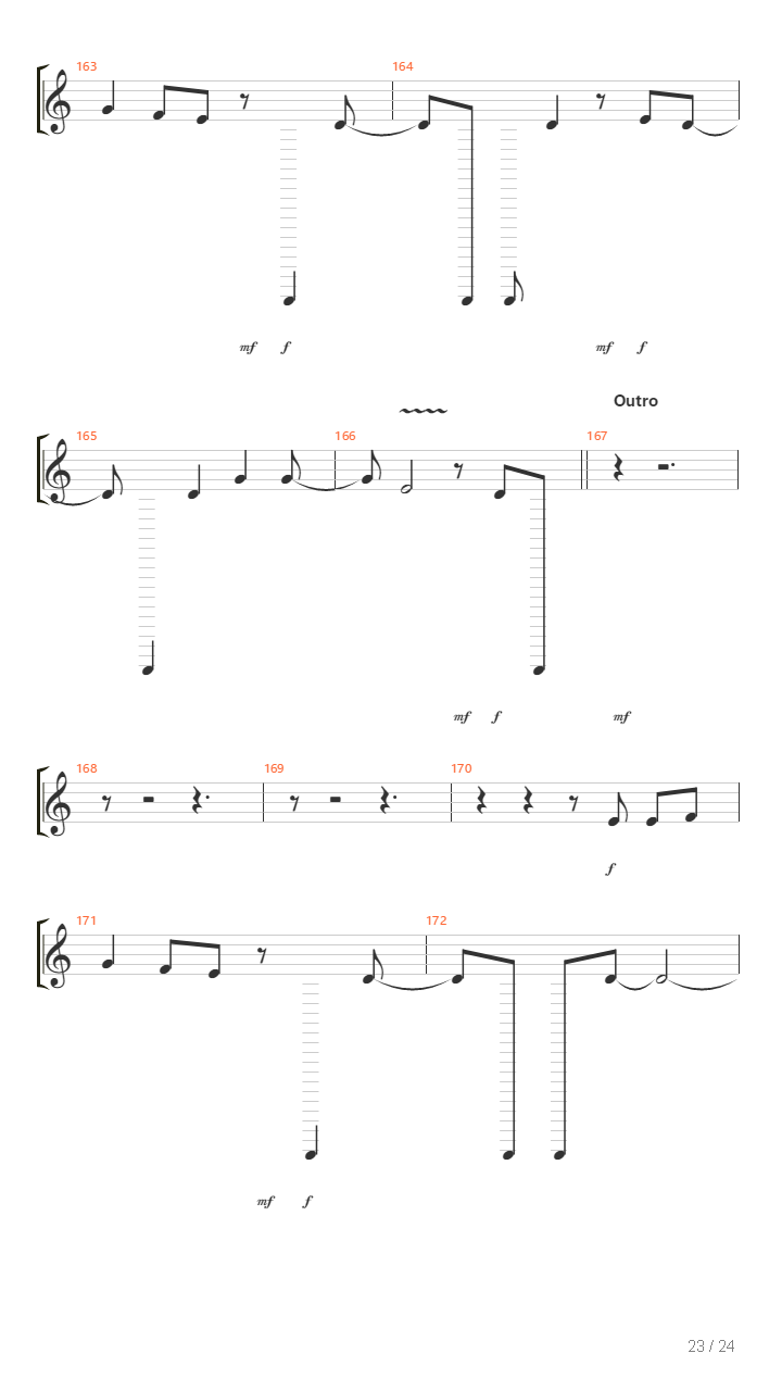 枯詩(Katr uta)吉他谱