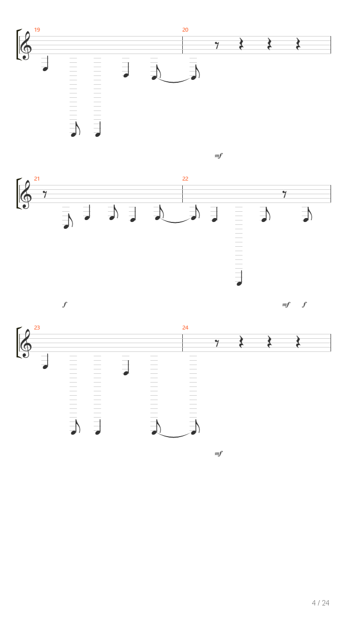 枯詩(Katr uta)吉他谱