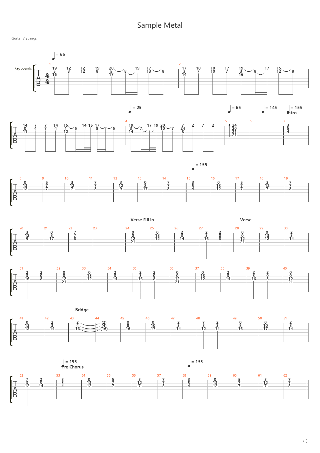 Longest Journey Revised吉他谱