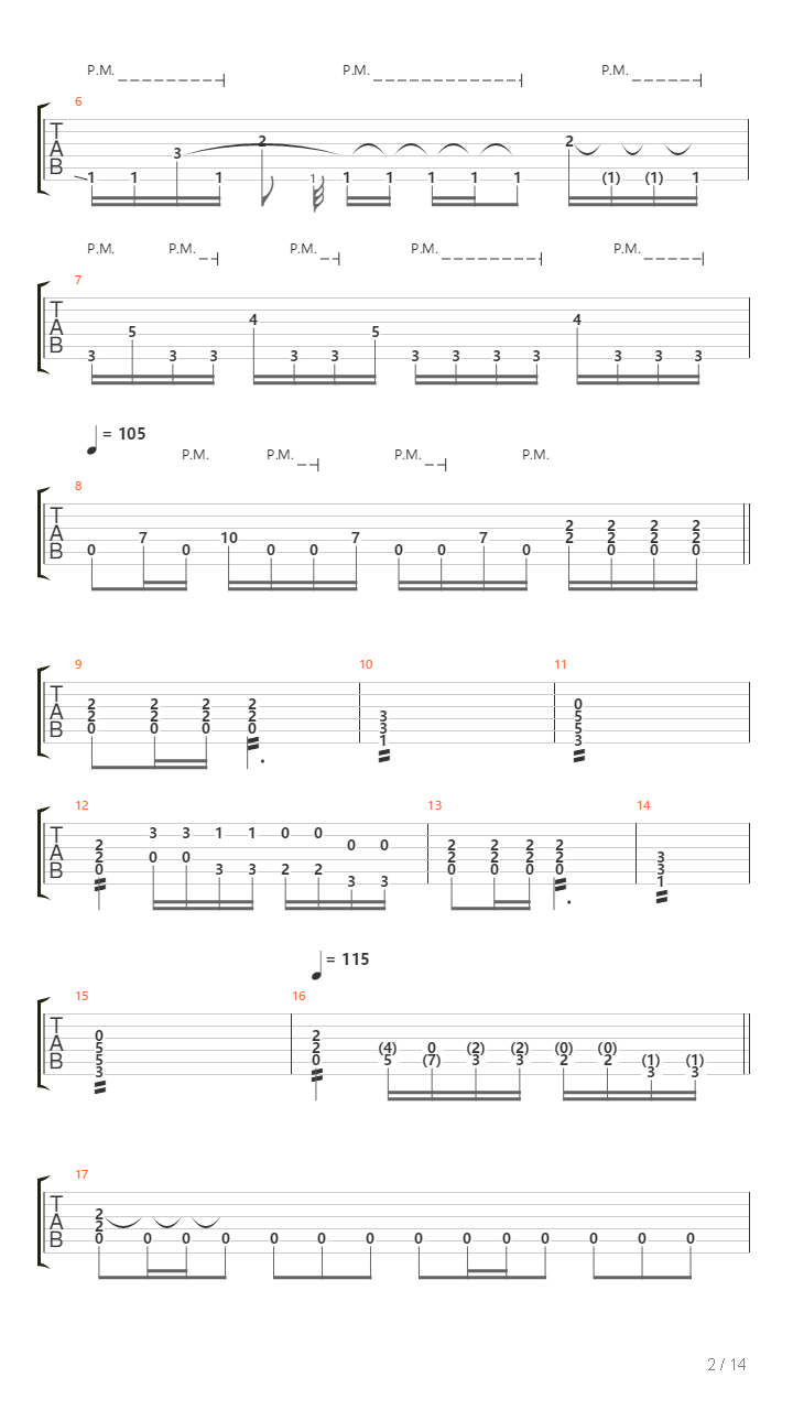 La Bruja吉他谱