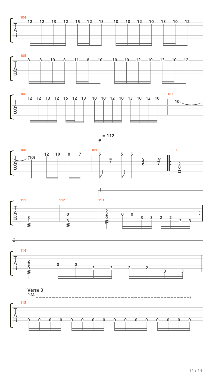 La Bruja吉他谱