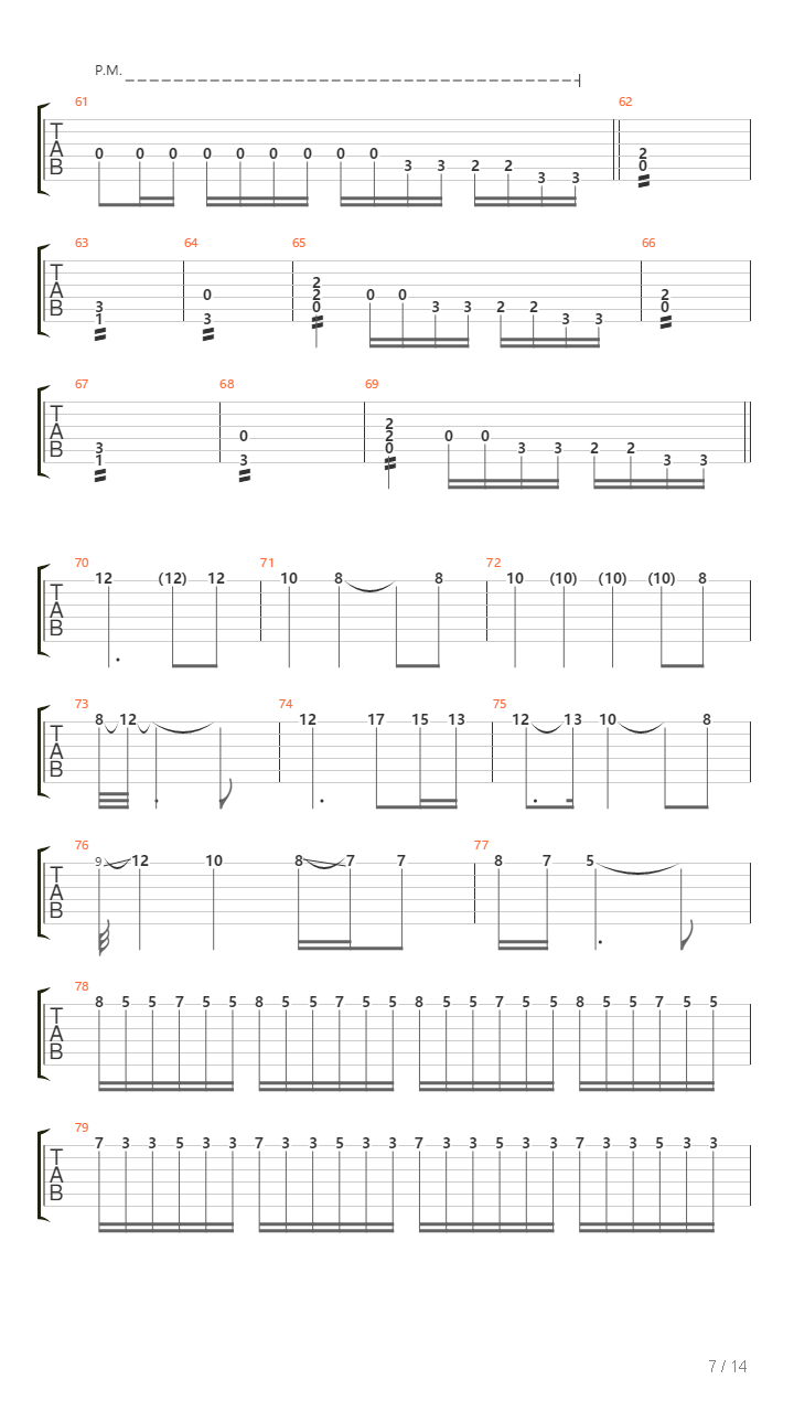 La Bruja吉他谱