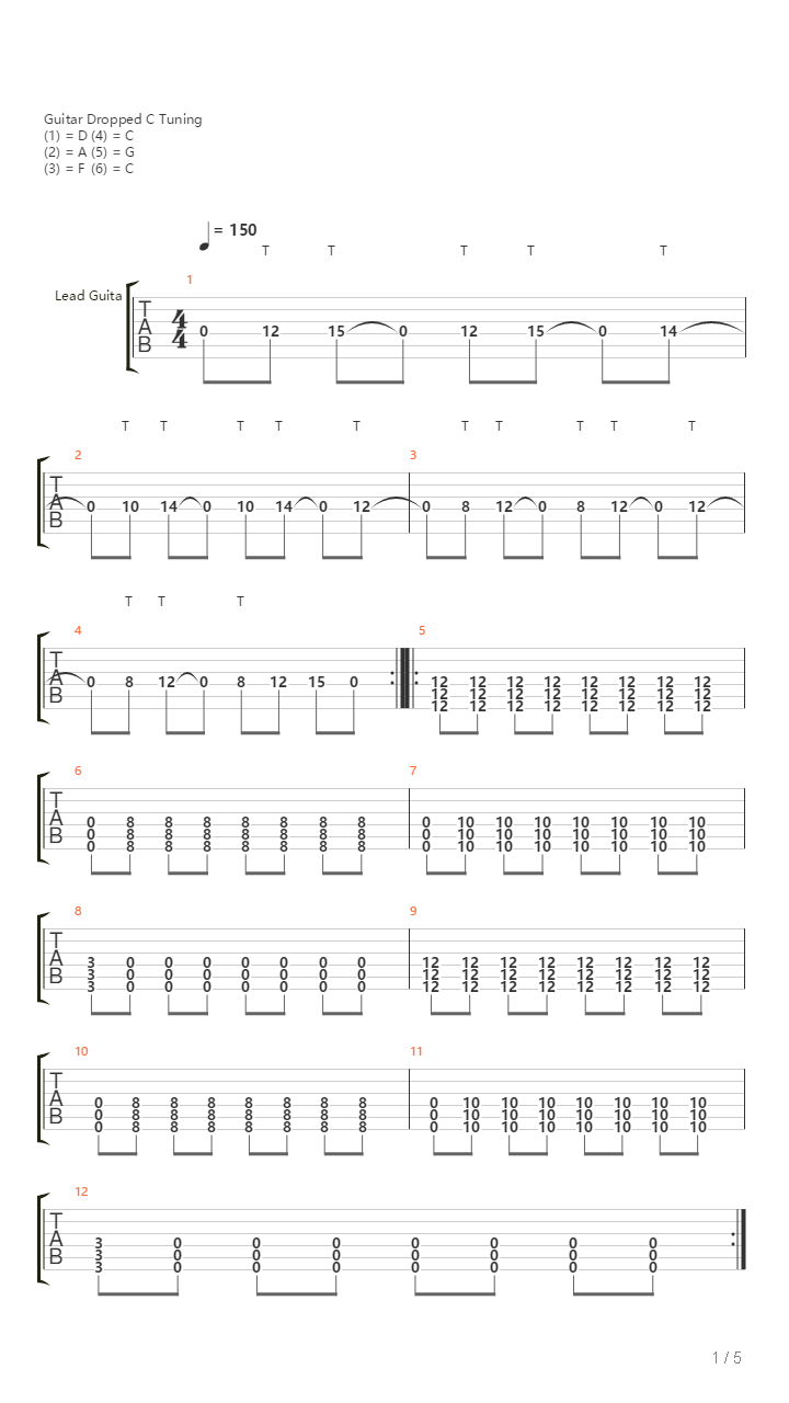 Ultima吉他谱