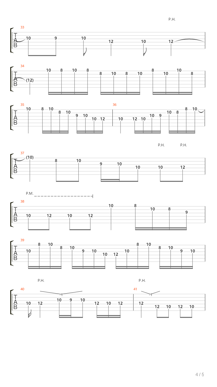 Ultima吉他谱