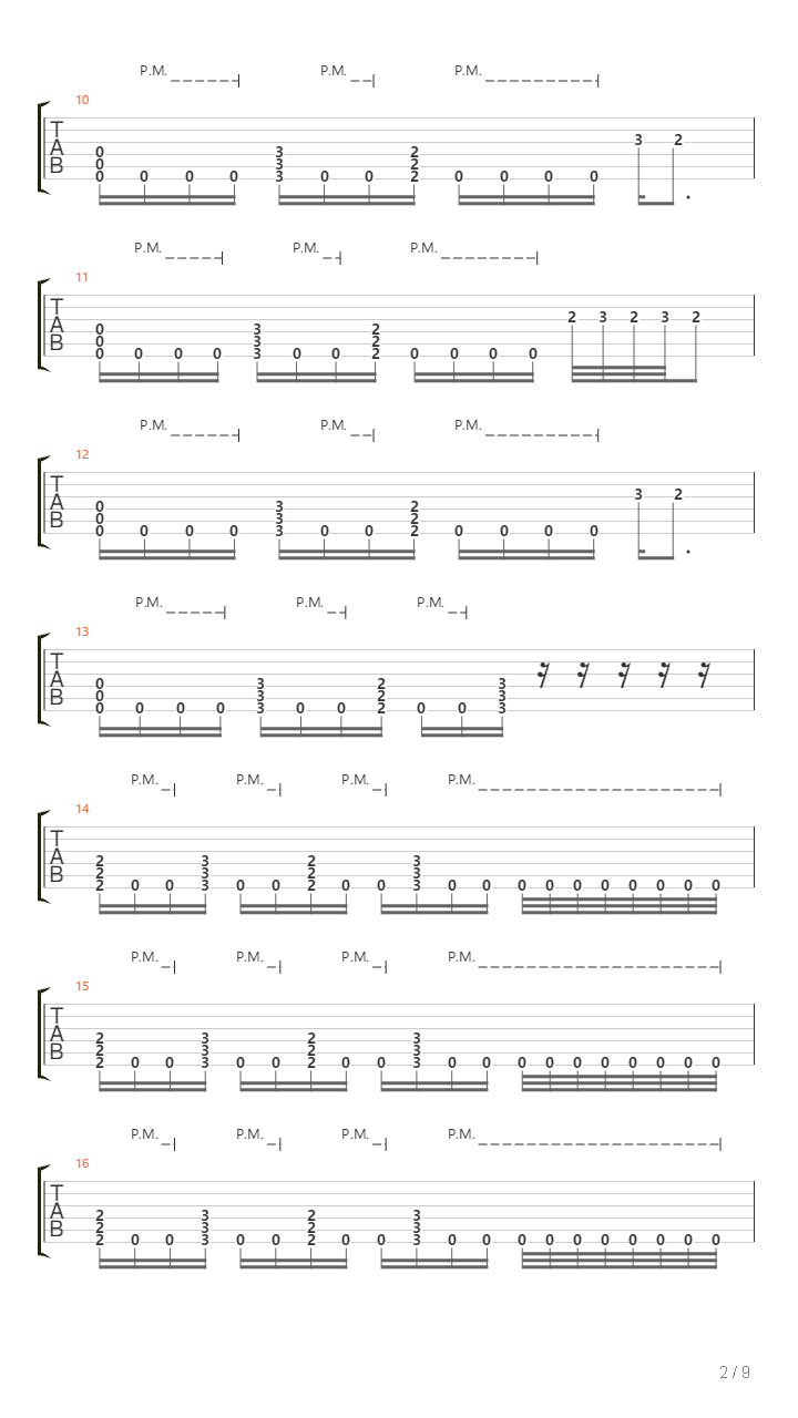 Burn吉他谱