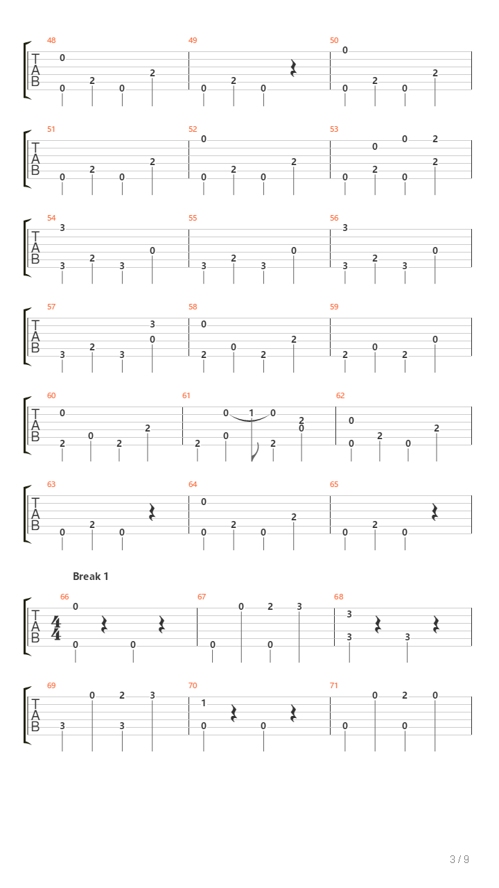 180 Waltz吉他谱