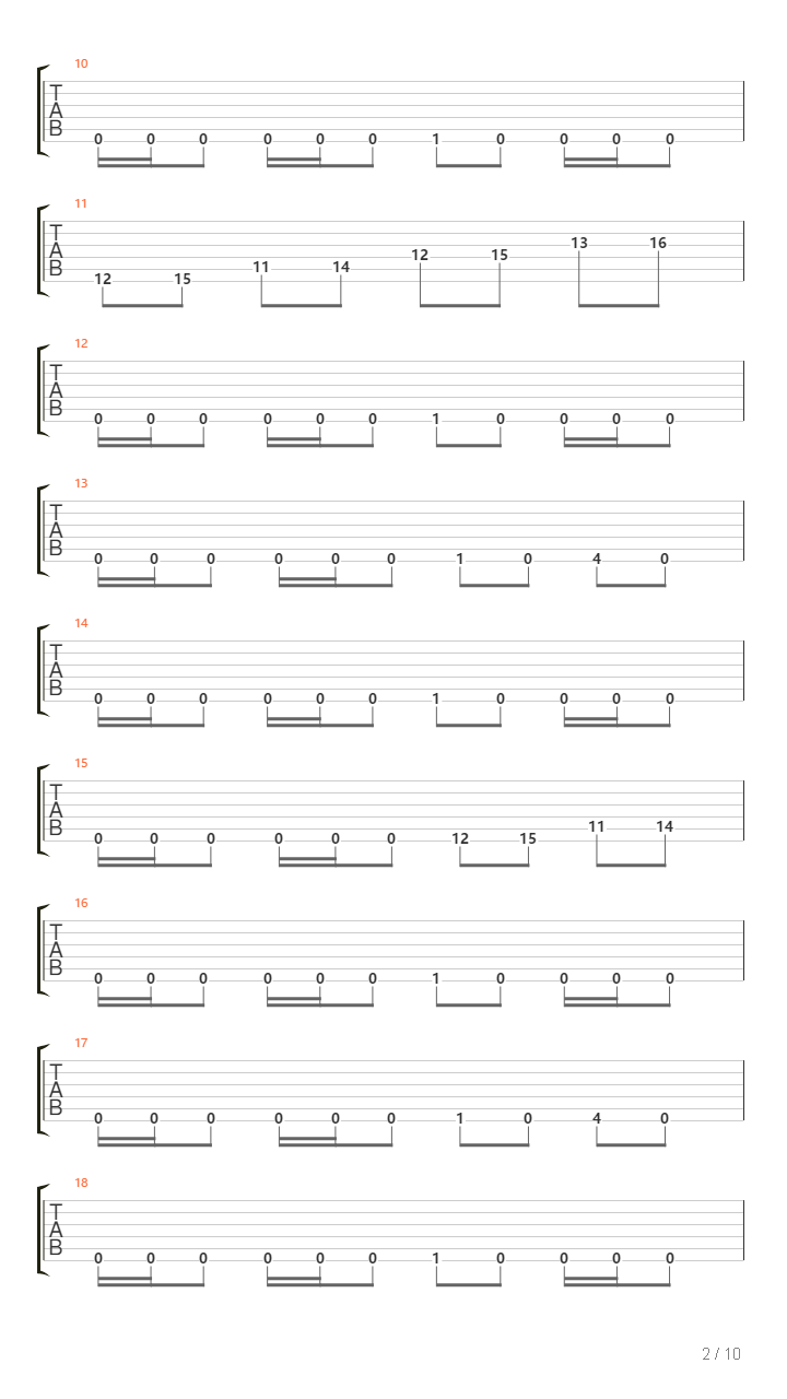 The Beginning吉他谱