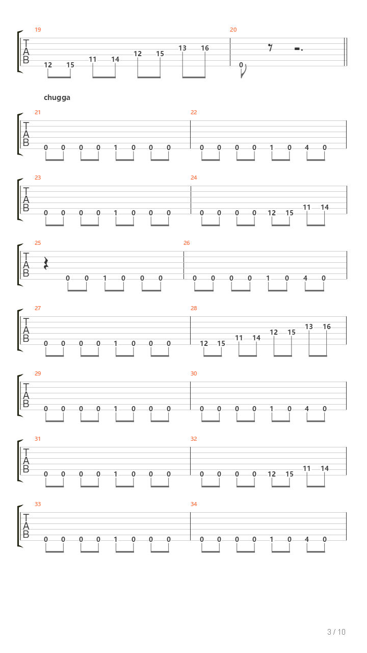 The Beginning吉他谱