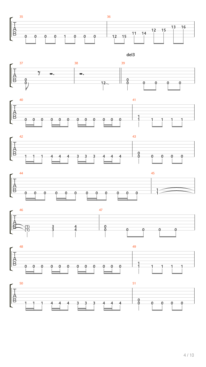 The Beginning吉他谱