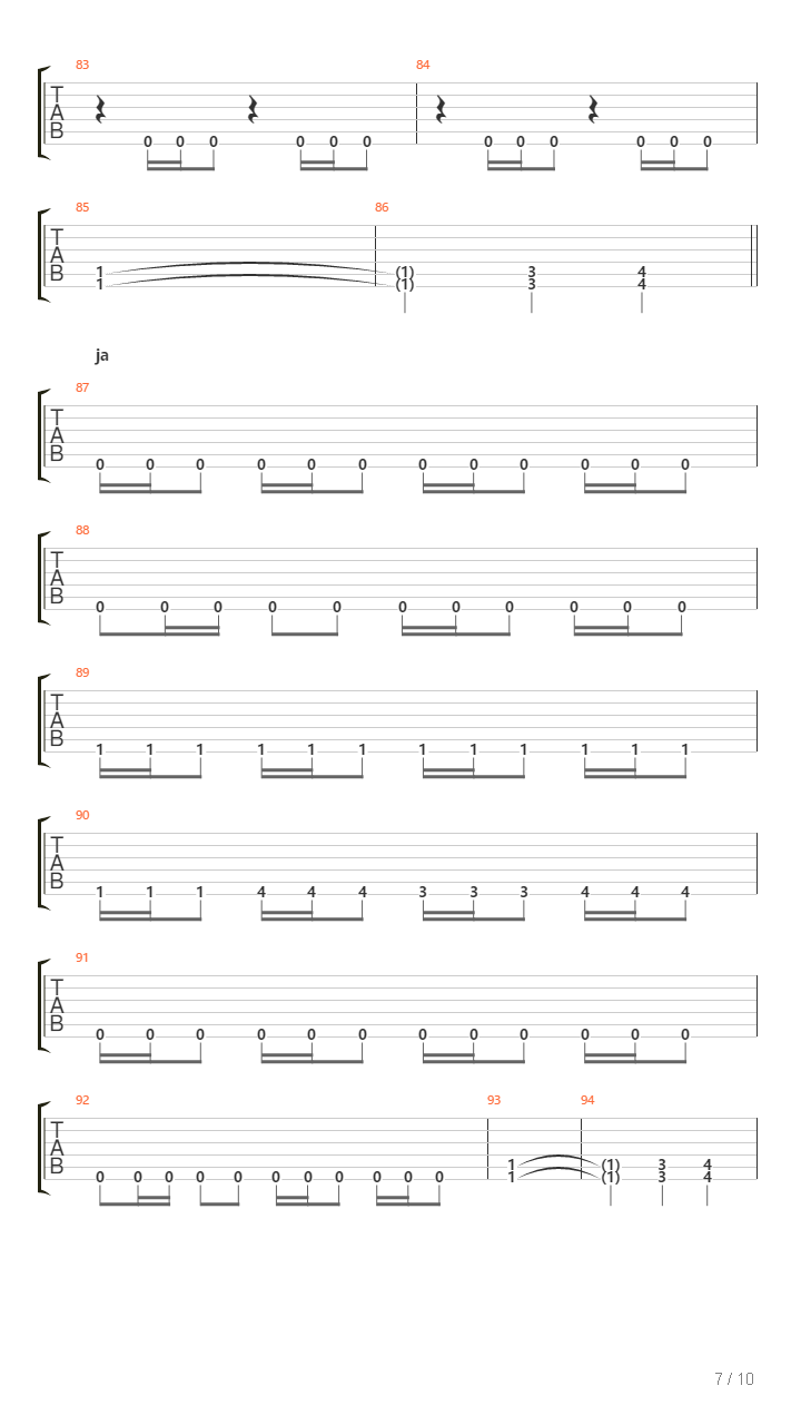 The Beginning吉他谱