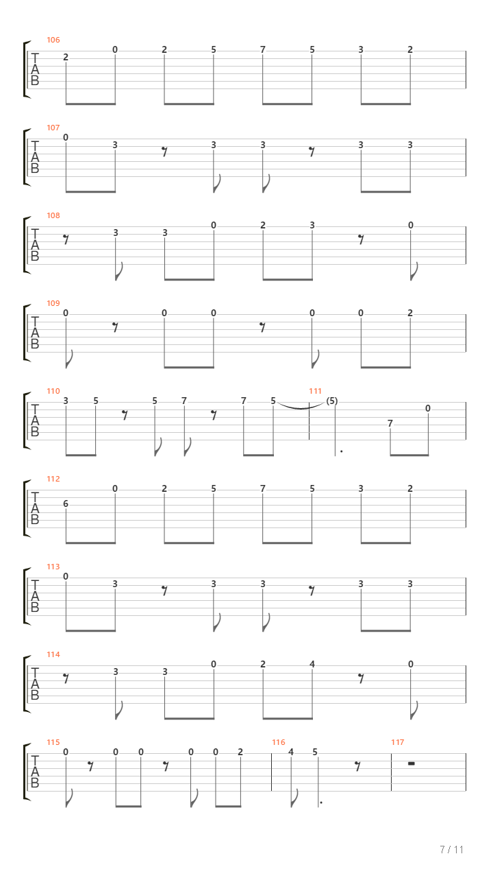 Tarantella Napoletana吉他谱