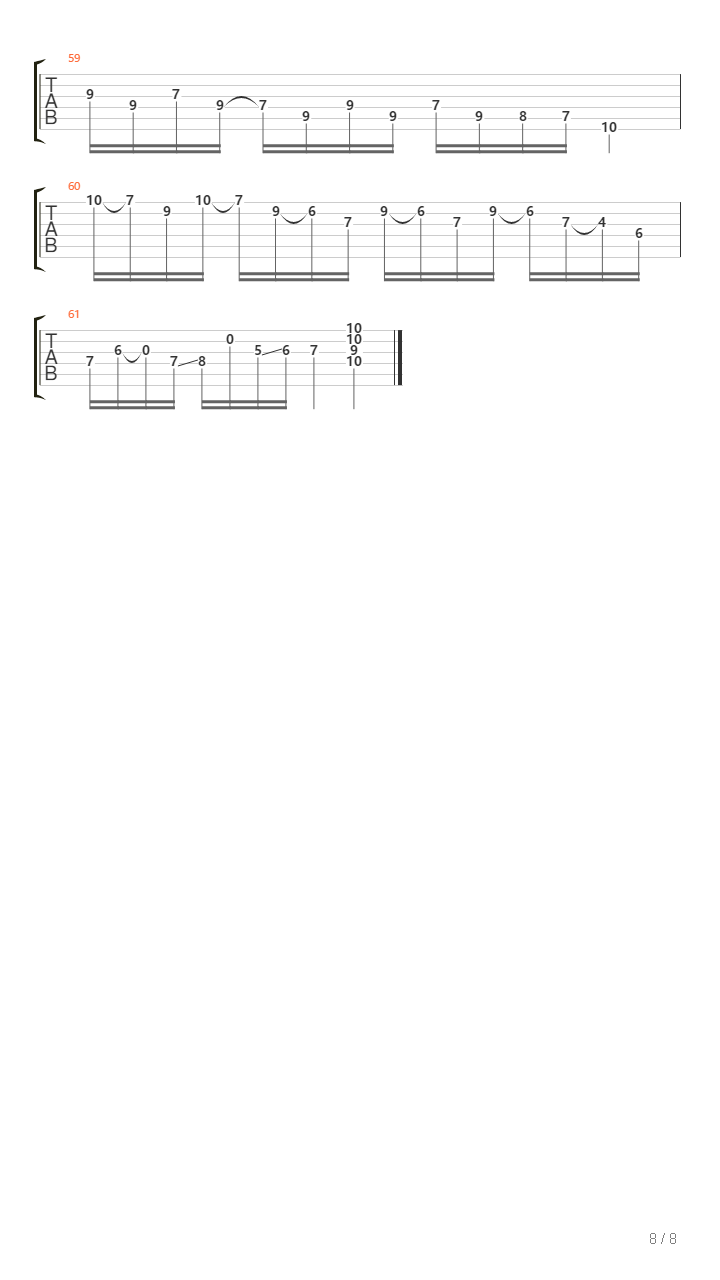 The Knack吉他谱