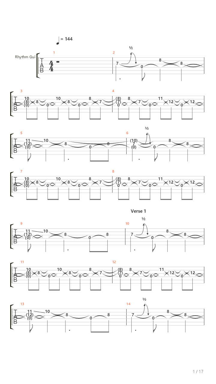 Exotic吉他谱