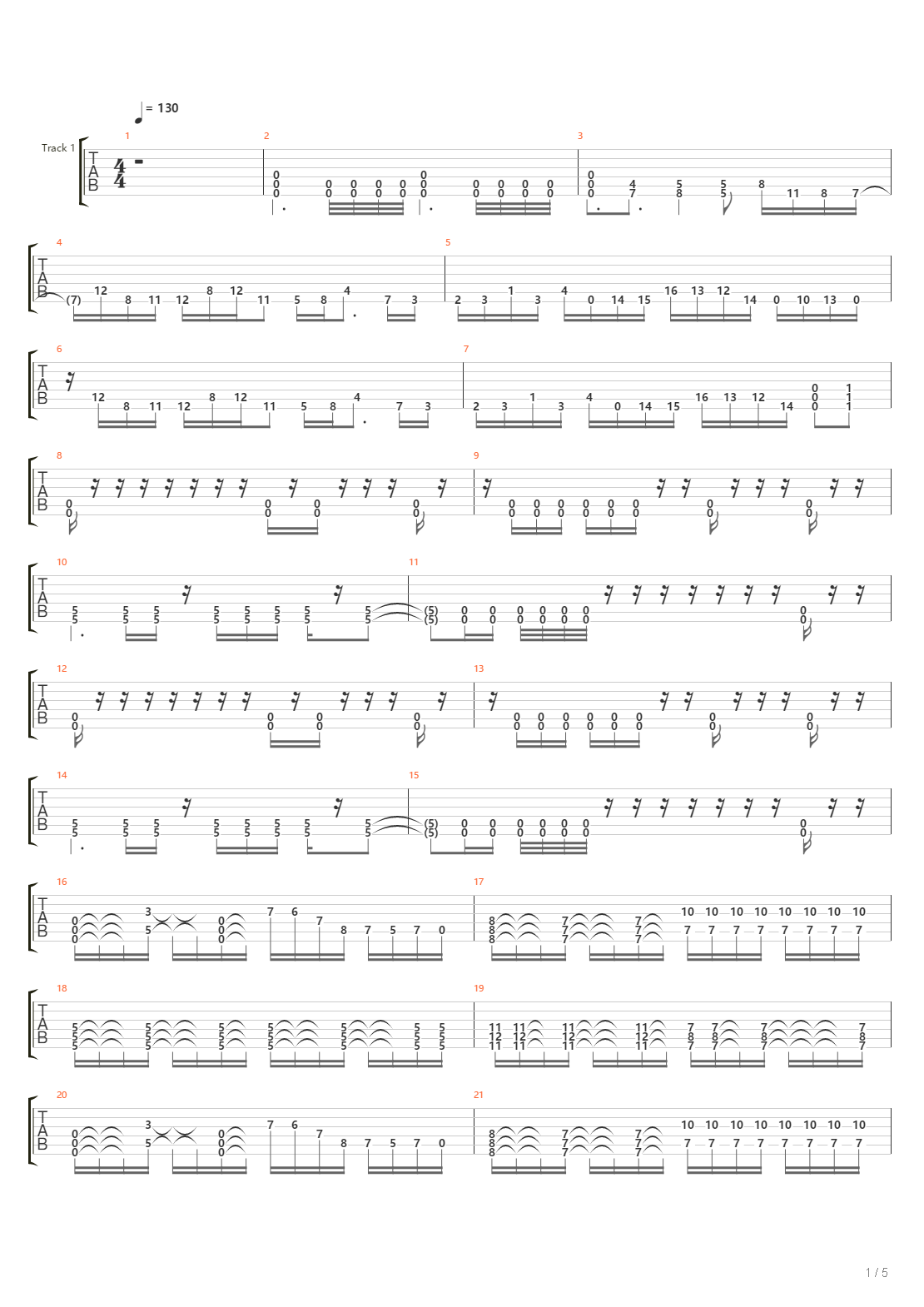 Harmonic吉他谱