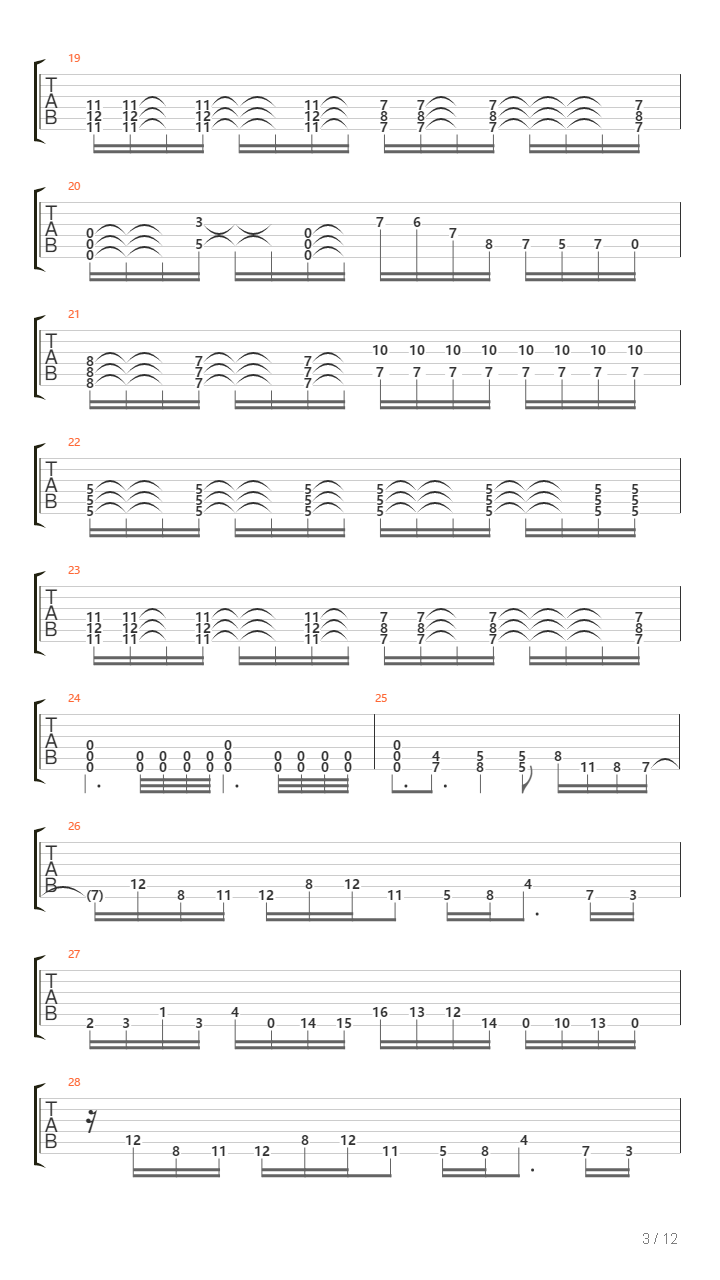 Harmonic吉他谱