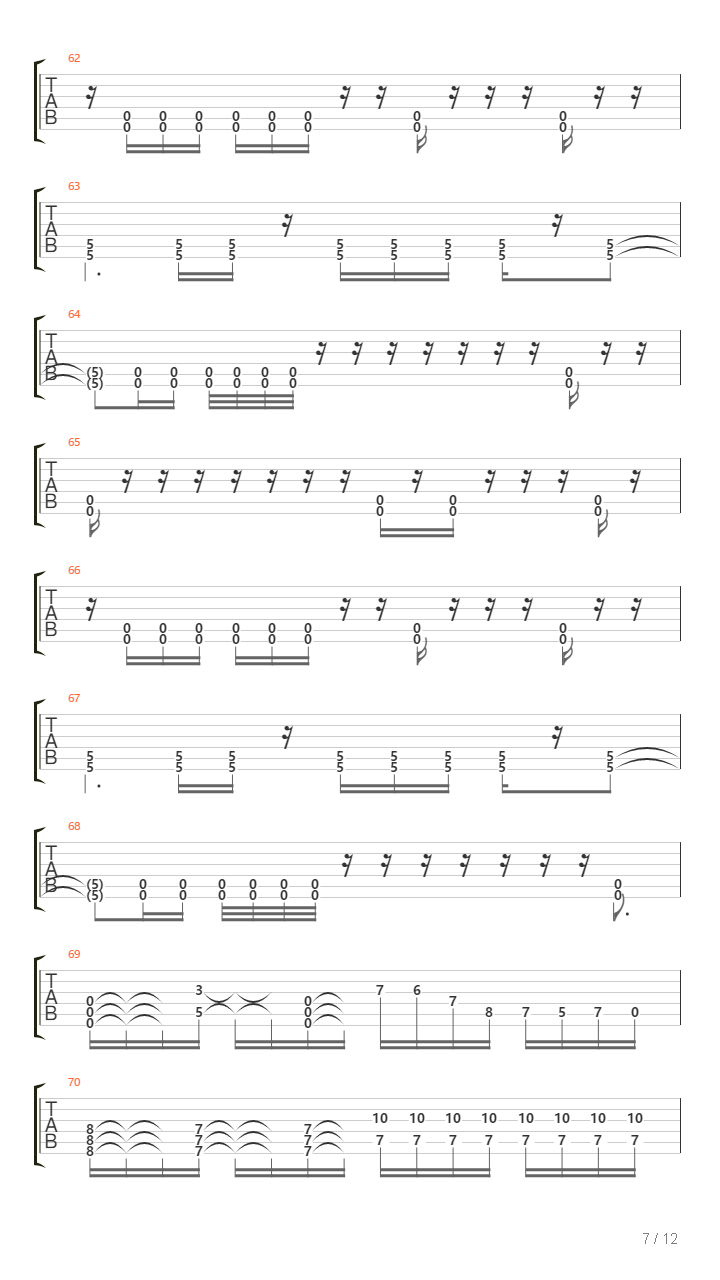 Harmonic吉他谱