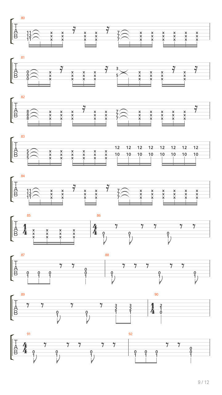 Harmonic吉他谱