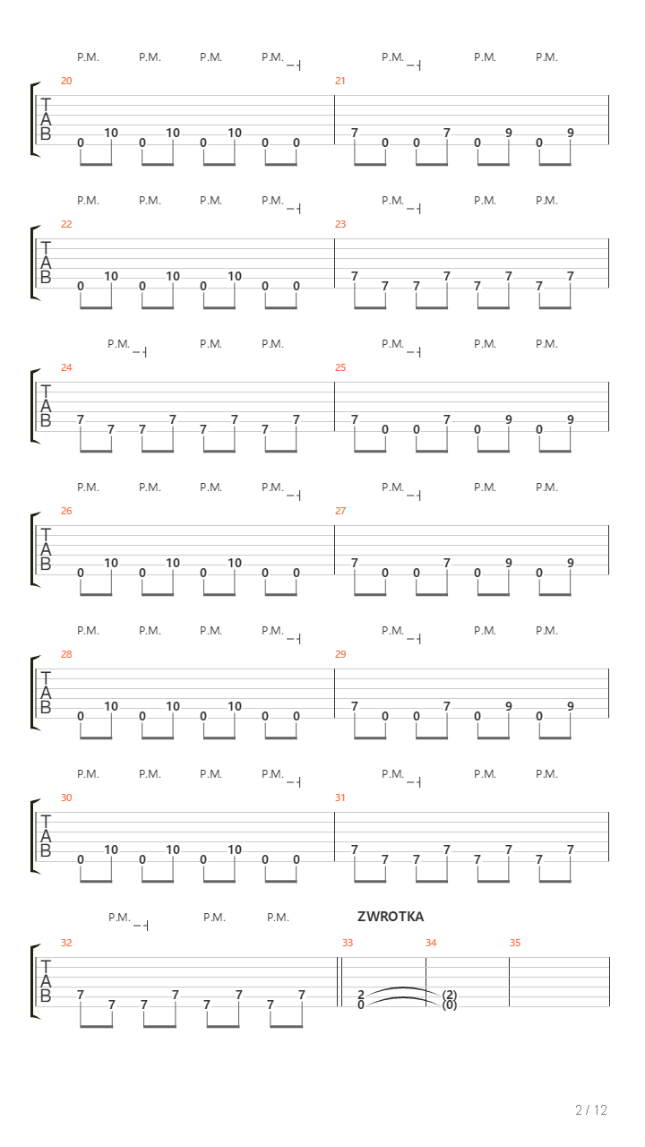 Iluzjonista吉他谱