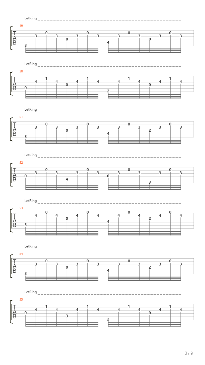 El Abejorro吉他谱