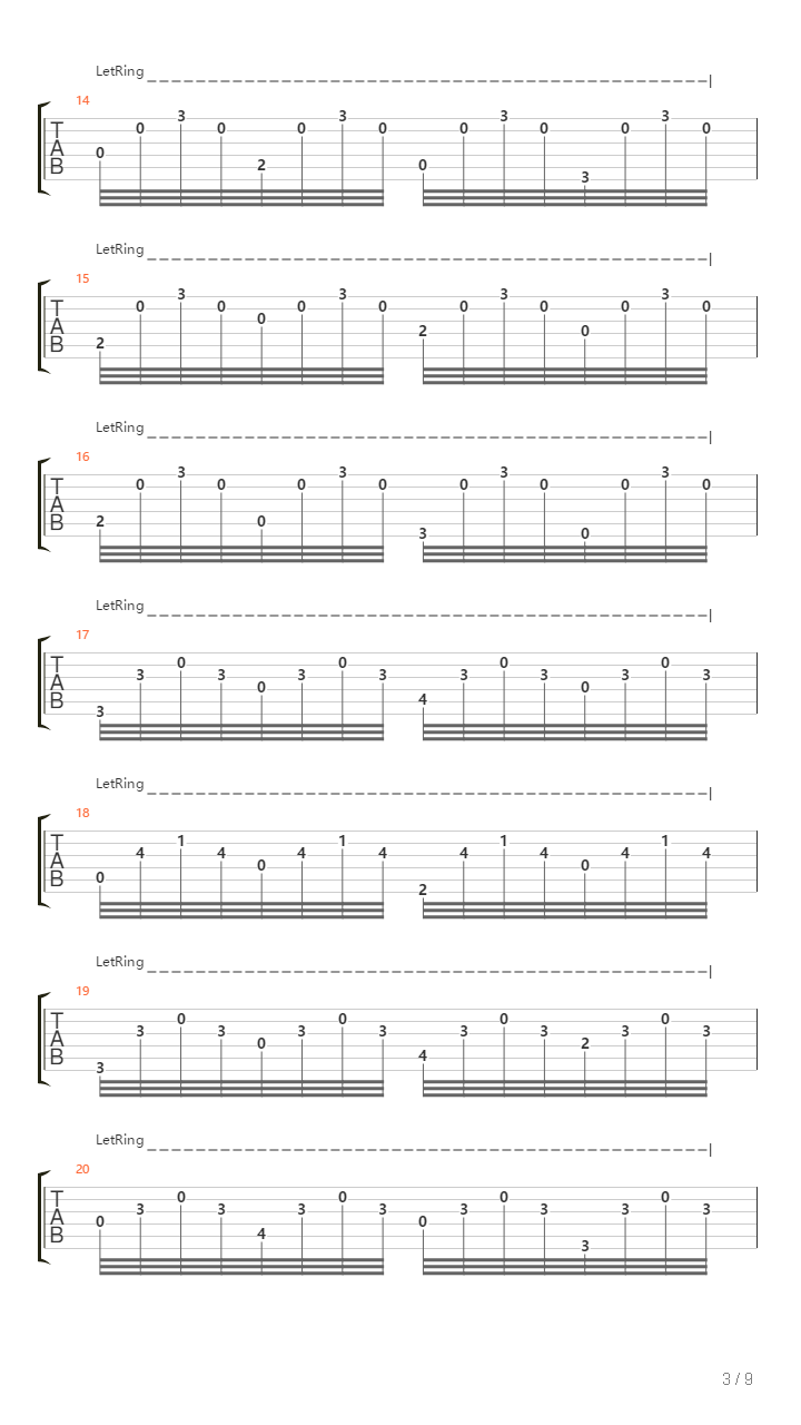 El Abejorro吉他谱