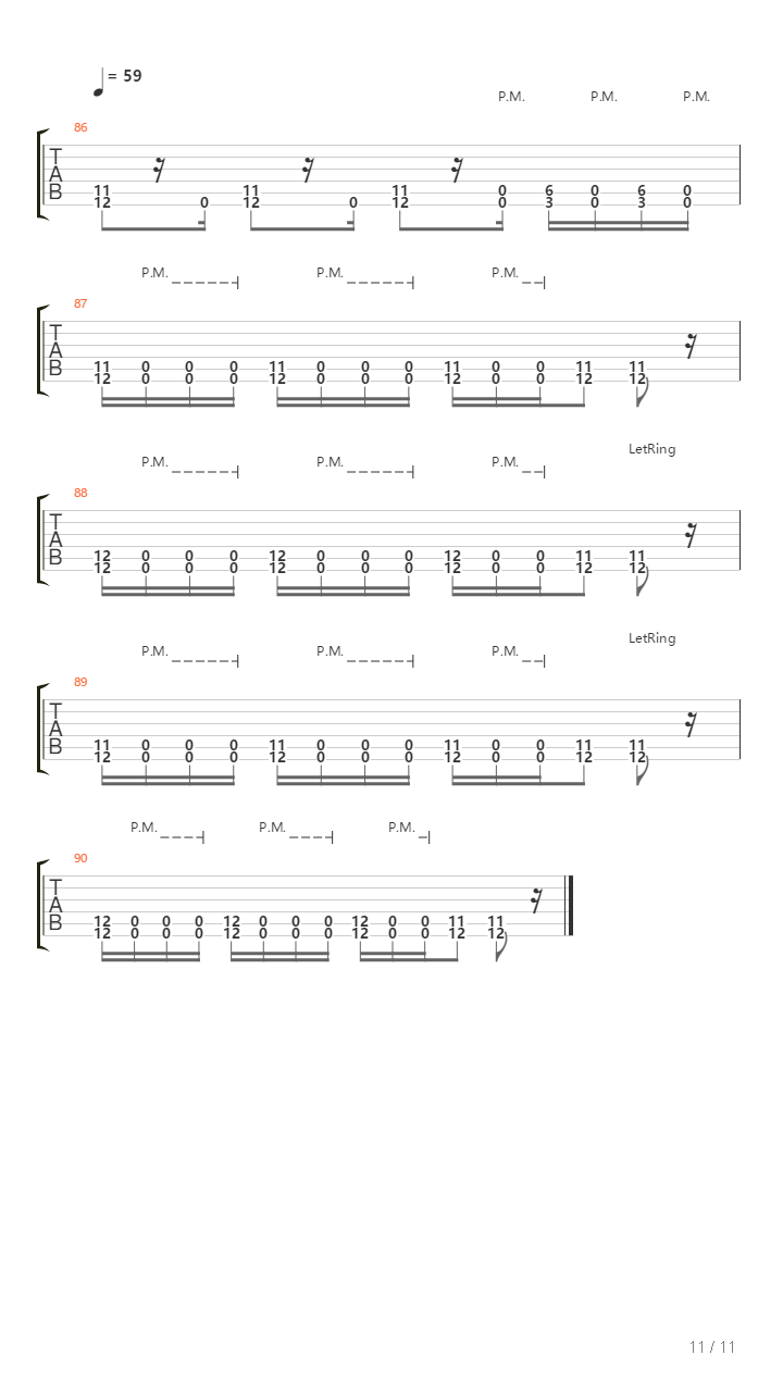 The Liars吉他谱