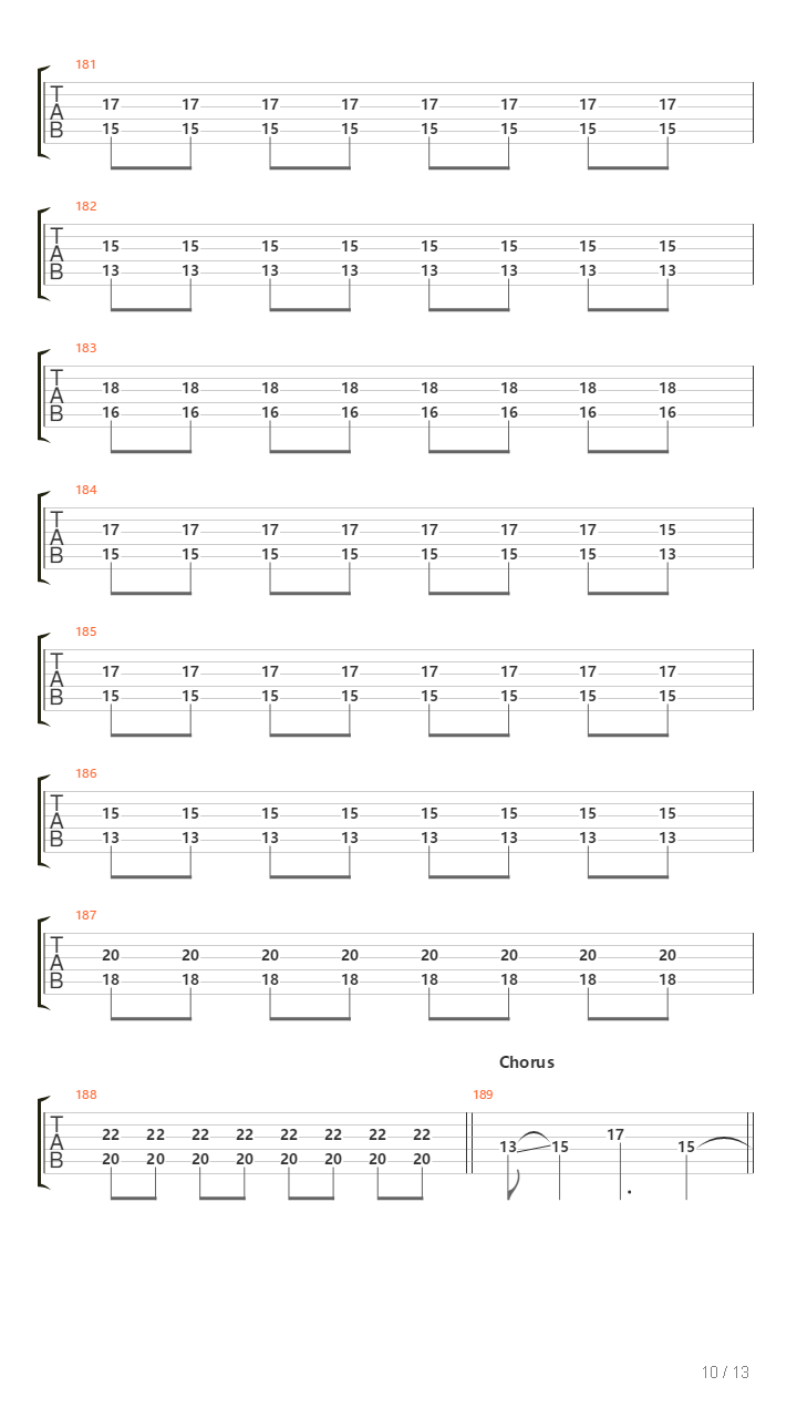 Song Of The Lamb吉他谱